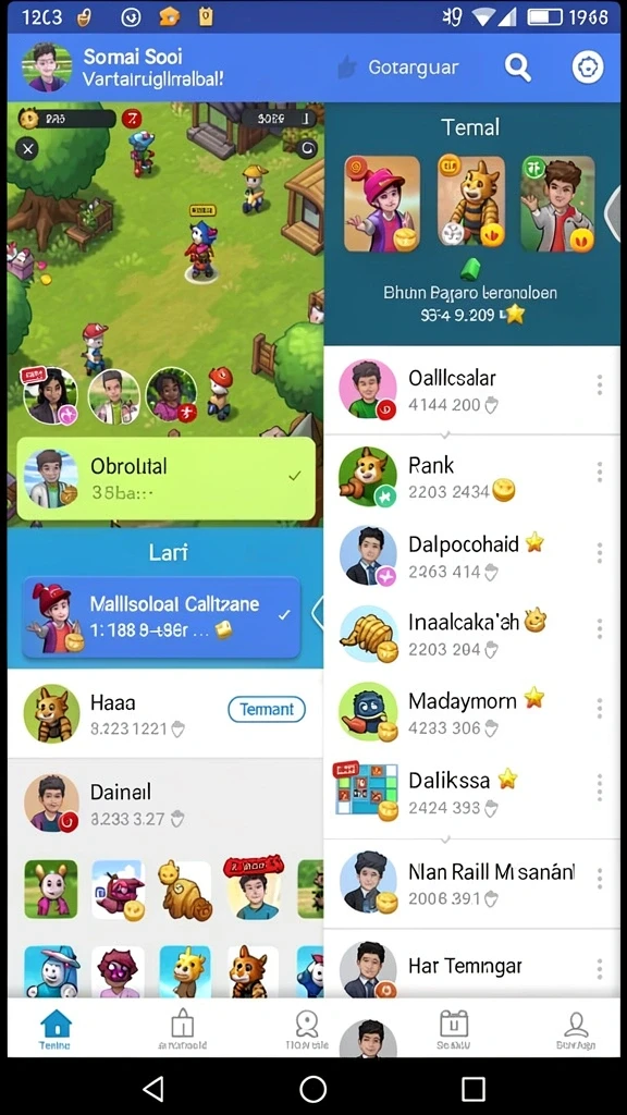 5rt - Sistem leveling yang mendalam dan kreatif.