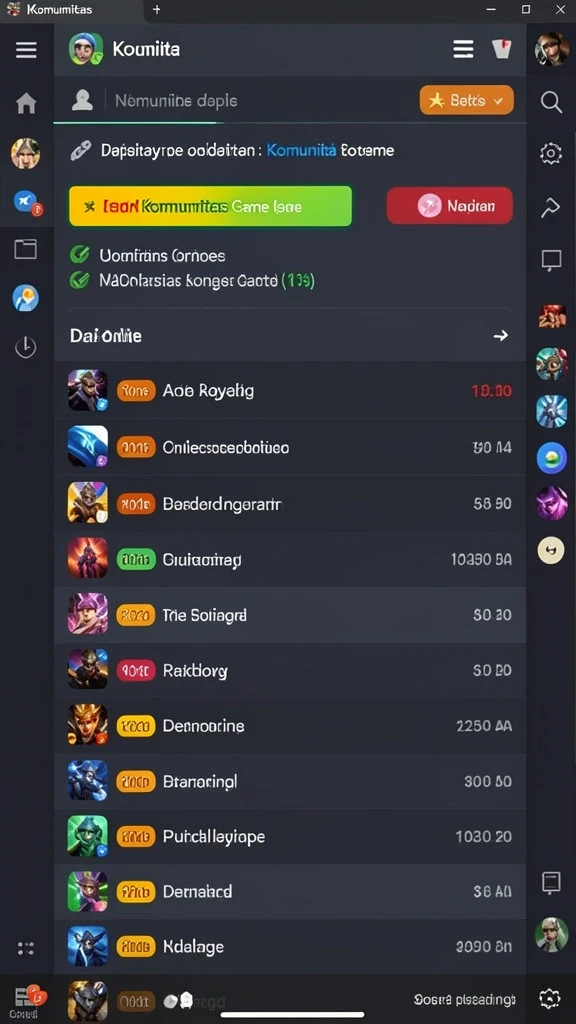 738slots - Antarmuka interaktif dengan berbagai pilihan mesin slot.