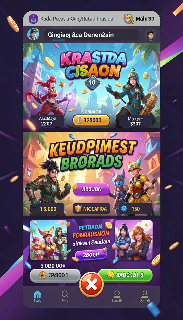 hokigame - Screenshot menunjukkan tampilan awal HOKIGAME yang menawan.