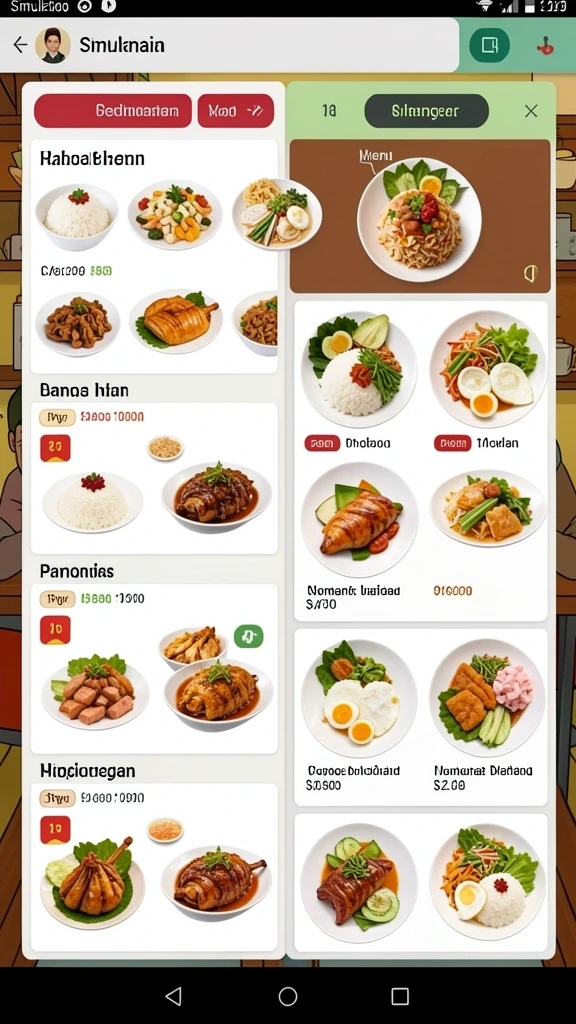 sobet88 - Tampilan antarmuka pengguna aplikasi SOBET88 yang menarik.